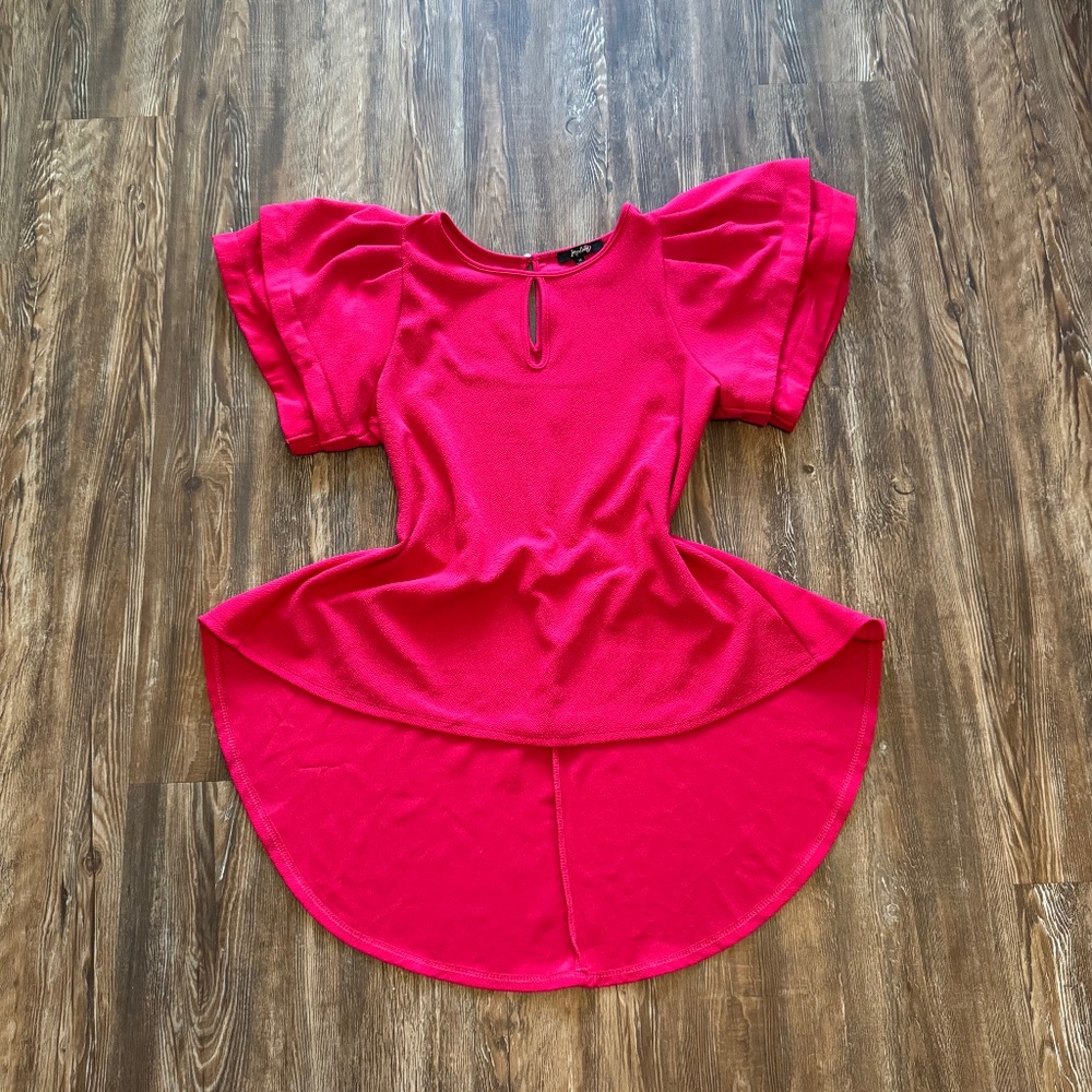 hot pink shirt